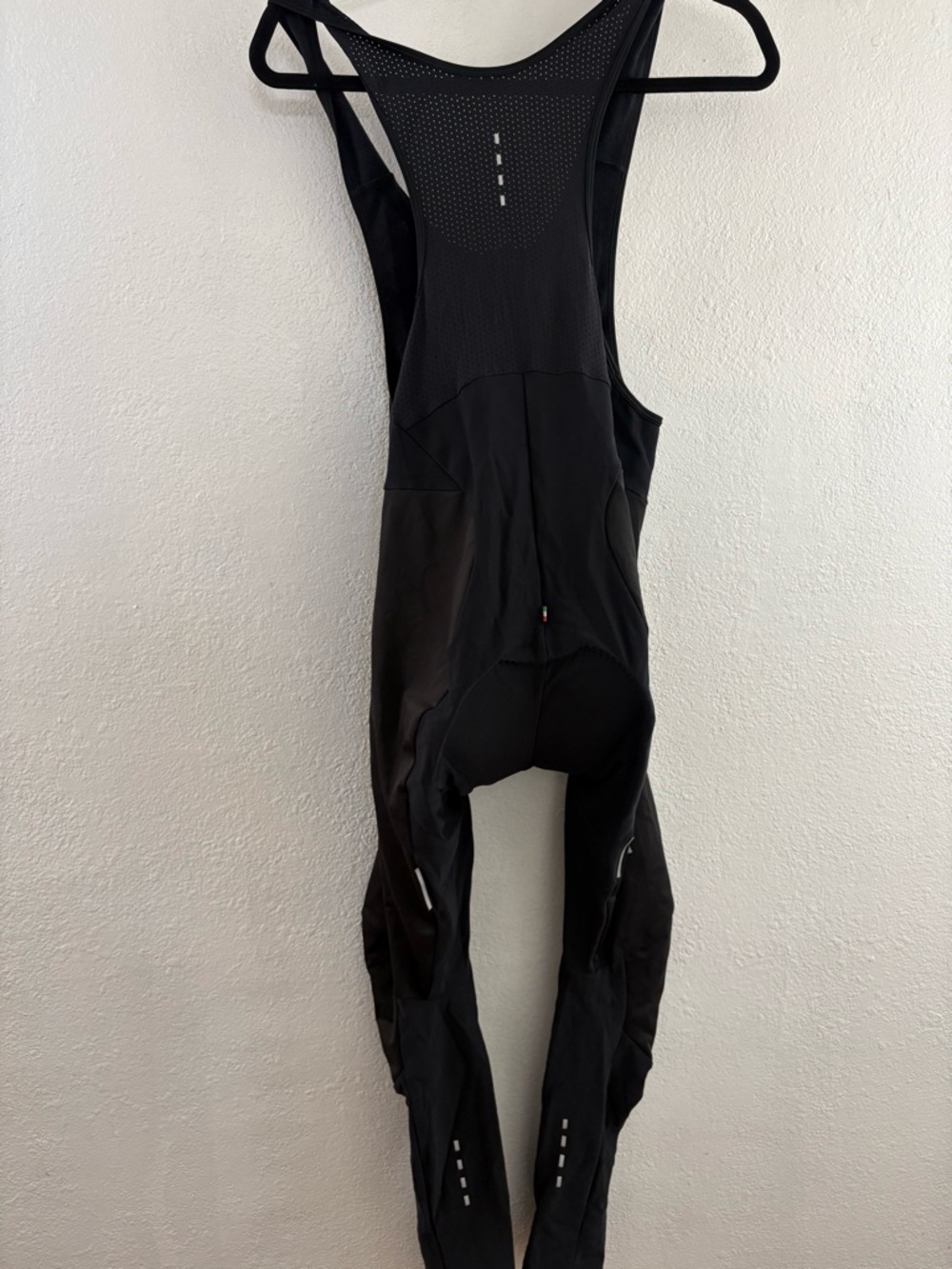 Passione Men's Cycling Bib Tights Padded black Shorts Size L